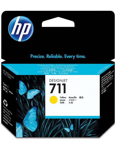 Oportunidad  Cartucho Original HP CZ132A Amarillo Nº 711 | kiwiku