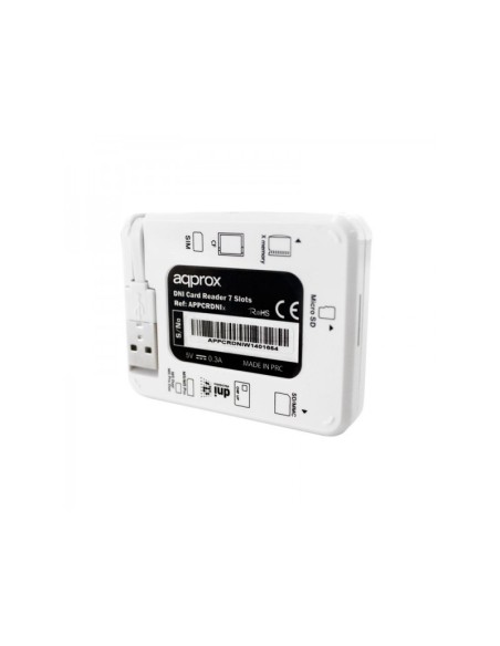 Approx! APPCRDNIW Lector de externo card reader lector dni