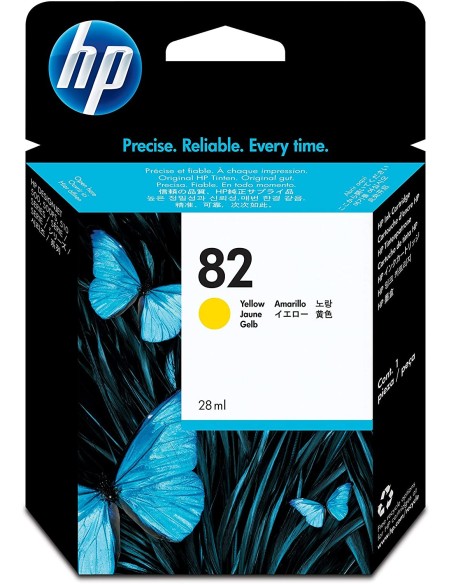 Mejor Precio en Cartucho  Original HP CH568A amarillo nº 82 | kiwiku