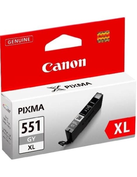 Comprar Cartucho Originla Canon 6447B001 gris CLI-551XL GY | kiwiku