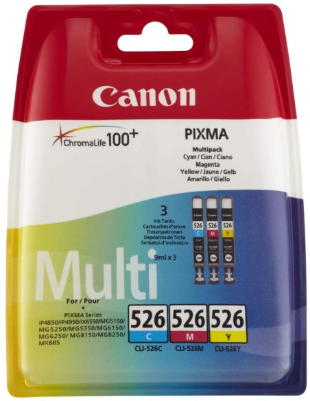 Comprar Cartucho Original Canon 4541B006 multicolor CLI-526 | kiwiku