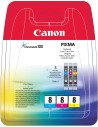 Cartucho Original Canon 0621B026 tricolor 0621B029