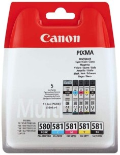 Cartucho Original Canon 2078C005 Multipack PGI-580/CLI-581 | kiwiku