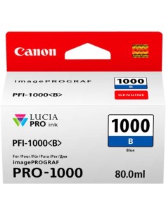 Ofertón Cartucho Original Canon 0555C001 azul PFI-1000 B | kiwiku