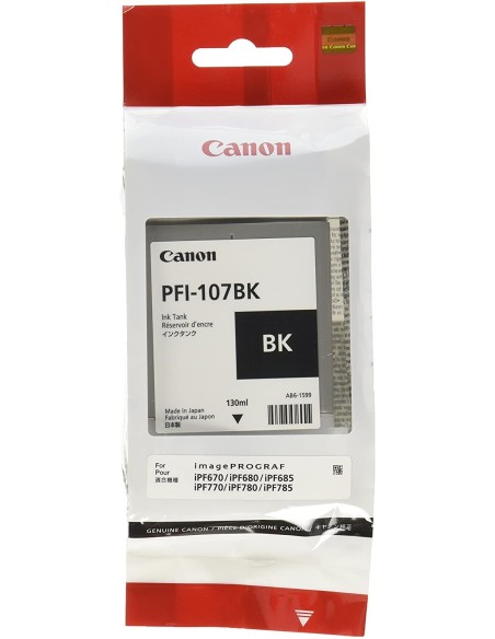 Ofertón Cartucho Original Canon 6705B001 negro PFI-107BK | kiwiku