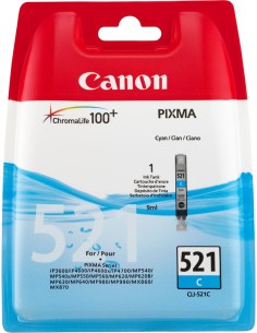 Oferta - Cartucho Original Canon 2934B005 cian CLI-521 C | kiwiku