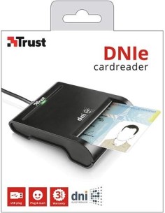 Lector de tarjetas dni trust 21111 dnie y smartcards | kiwiku