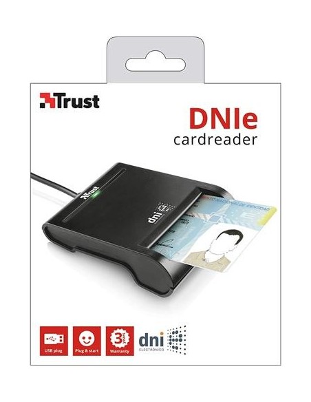 Lector de tarjetas dni trust 21111 dnie y smartcards | kiwiku