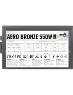 Aerocool AEROB550 Aero fuente de alimentación 550w | kiwiku 2