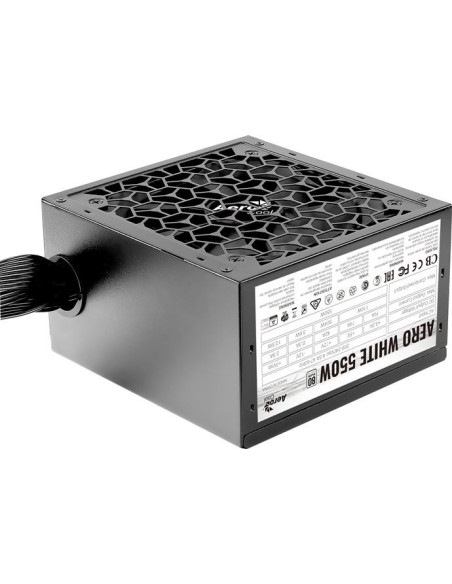 Aerocool AEROW550 Aero fuente de alimentación 550 w white