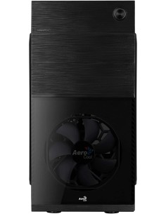 Caja microatx aerocool CS105BK  ventilador frontal negro | kiwiku 2