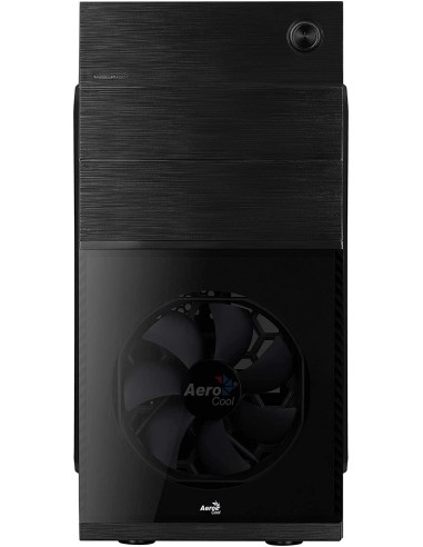 Caja microatx aerocool CS105BK  ventilador frontal negro | kiwiku