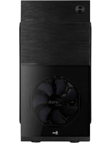 Caja microatx aerocool CS105BK  ventilador frontal negro | kiwiku
