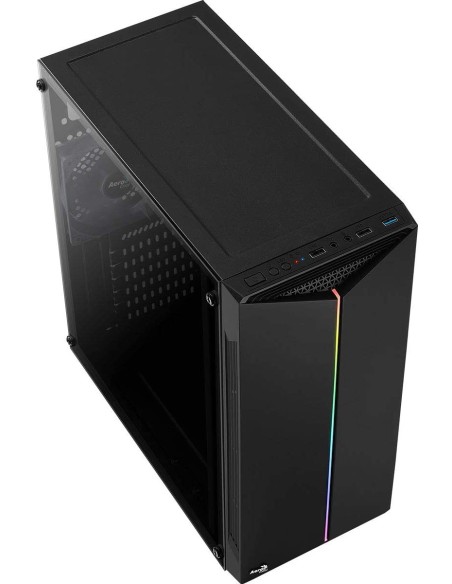 Aerocool Caja semitorre SPLITABK  lateral sin fuente de alimentacion