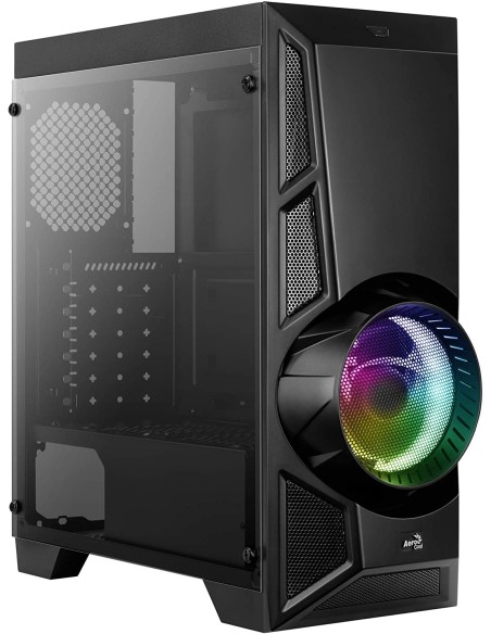 Comprar Caja semitorre AtX Aerocool AEROENGINERGB sin fuente de alimentacion.