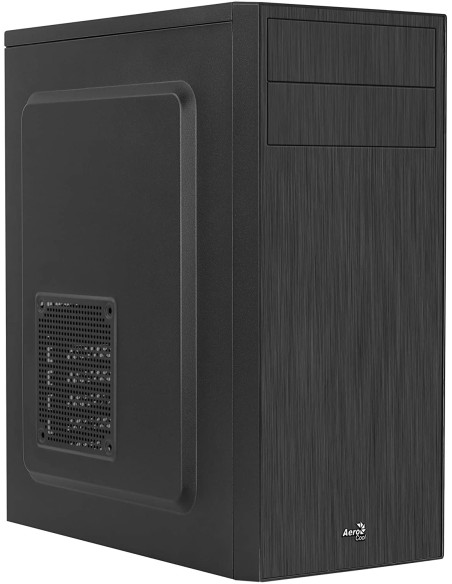 Ofertón Caja de PC ATX Aerocool CS1103 Aluminio Pulido | kiwiku