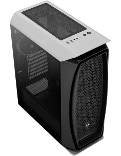Caja PC micro ATX Aerocool AEROONEECLISPE, blanco | Kiwiku 2