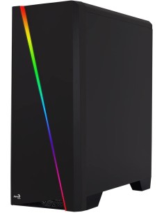 Oferta Caja de PC ATX Aerocool CYLON, ventilador trasero, negro. 2