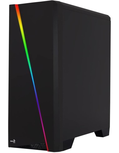 Oferta Caja de PC ATX Aerocool CYLON, ventilador trasero, negro.