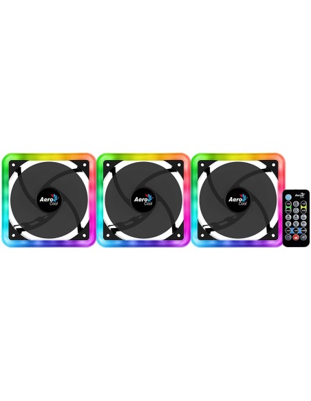 Mejor Precio en Aerocool EDGE Pack 3 ventiladores 140mm | Kiwiku