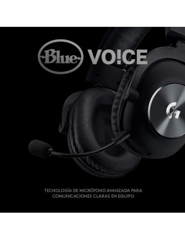 Oferta en Logitech G PRO X Gaming Headset negro. 981-000818
