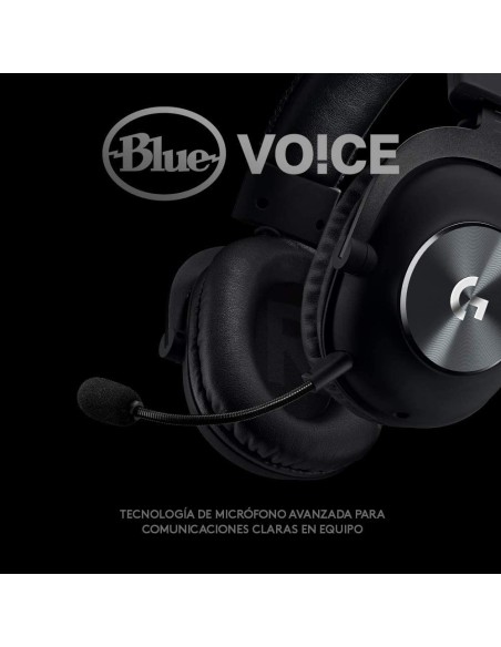 Oferta en Logitech G PRO X Gaming Headset negro. 981-000818
