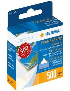 Comprar Esquinas para fotos Transparol, envase dispensador, 500 ud.