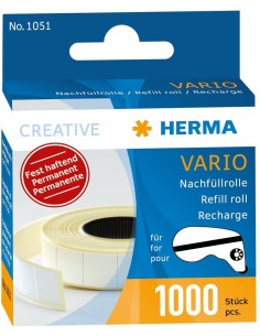 Oportunidad Bobina de recambio Vario, 12 x 13 mm, 1000 piezas | Kiwiku