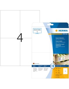 Comprar Etiquetas “Power” 10909, A4, 105 x 148 mm, blancas 100uds