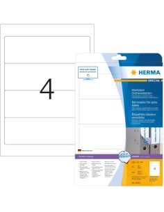 Oferta Etiquetas de archivador, A4, 192 x 61 mm 100 uds 10165 | kiwiku