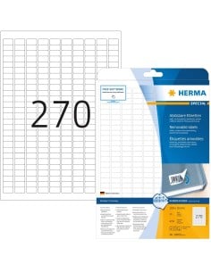 Ofertón Etiquetas despegables 17,8x10 25 hojas 6750 uds 10000 | kiwiku