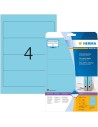 Etiquetas de archivador, 192x61 20 hojas A4 80 uds 5098