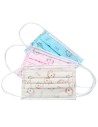 Pack 50 mascarillas infantiles surtido