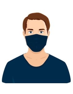 Mejor Precio en Mascarilla Filtro Carbon Azul | Kiwiku