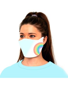 Mejor Precio en Mascarilla Filtro Carbon Arcoiris | Kiwiku
