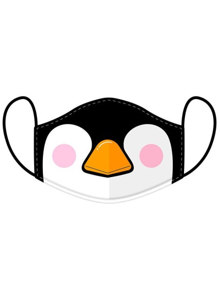 Mejor Precio en Mascarilla reusable Cutiemals Penguin L