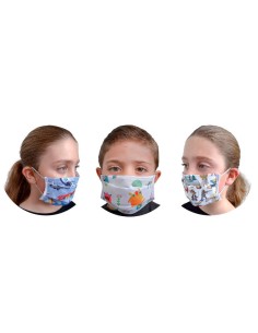 Oportunidad Pack 3 Mascarilla Higienica Protectora Infantil | Kiwiku