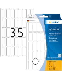 Oferta Etiquetas multiuso 12x30 32 A4 1120 uds 2350 | kiwiku