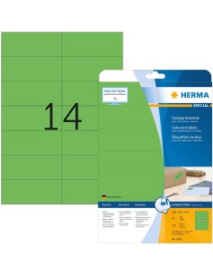 Oferta Herma Etiquetas verde 105x42,3 20 A4 280 uds 5061 | kiwiku
