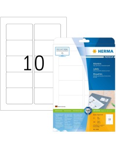 Oferta Herma Prem. Etiquetas 83,8x50,8 25 A4 250 uds 5028 | kiwiku