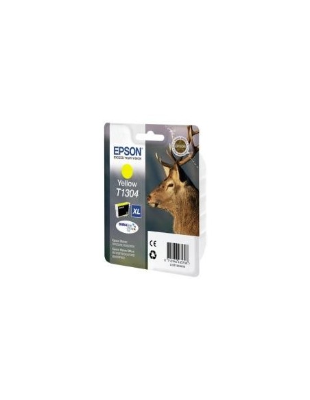 Epson C13T13044020 - Cartucho de tinta para Epson Stylus BX 320/SX 525/WF 3500, 855 páginas/10.1 ml, Amarillo: Kiwiku.com: Ofici