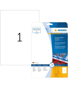 Oferta Herma Etiquetas resistentes 210x297 25 A4 25 uds 4698 | kiwiku