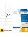 Herma Etiquetas transparentes 70x37 25 A4 600 uds 4685