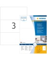Etiquetas con perforación 210x99 100 A4 300 uds 4664