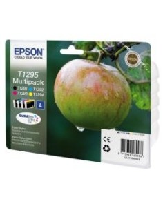 Epson C13T12954510 - Pack de 4 cartuchos de tinta, embalaje envío fácil, color: Kiwiku.com: Oficina y papelería