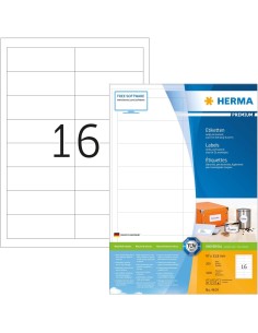 Comprar Herma Premium Etiquetas 97x33,8 200 A4 3200 uds 4619 | kiwiku