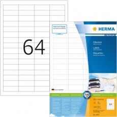 Herma Etiquetas 48,3x16,9...