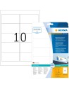 Etiquetas dirección  96x50,8mm 25 A4 250 uds 4349