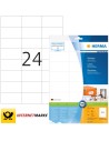 Herma Etiquetas 70x37 blanco 10 DIN A4 240 unds 8644