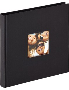 Álbum de fotos Walther Fun negro 18x18 30 páginas negras FA199B.